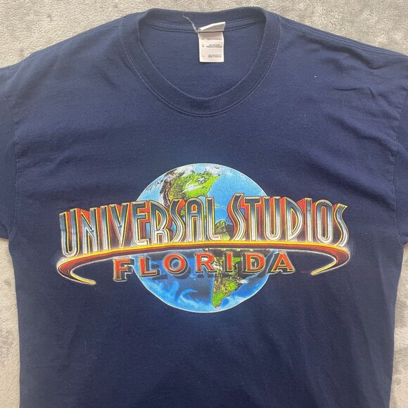 Universal Other - UNIVERSAL STUDIOS VINTAGE Y2K FLORIDA SHORT SLEEVE GRAPHIC TEE MEN'S LARGE